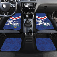 Cape Verde Independence Day Car Mats Gerbera Daisy Pattern - Wonder Print Shop