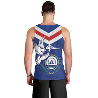 Cape Verde Independence Day Men Tank Top Gerbera Daisy Pattern - Wonder Print Shop