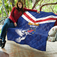 Cape Verde Independence Day Quilt Gerbera Daisy Pattern - Wonder Print Shop