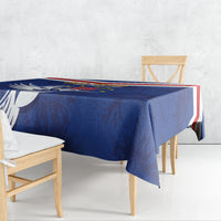 Cape Verde Independence Day Tablecloth Gerbera Daisy Pattern - Wonder Print Shop