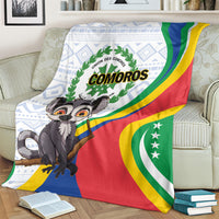 Comoros Independence Day Blanket 1975 Komori Mongoose Lemur African Pattern
