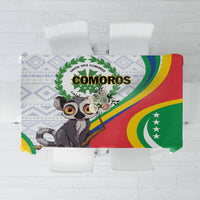 Comoros Independence Day Tablecloth 1975 Komori Mongoose Lemur African Pattern - Wonder Print Shop