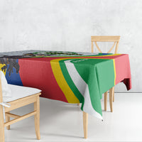 Comoros Independence Day Tablecloth 1975 Komori Mongoose Lemur African Pattern - Wonder Print Shop