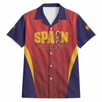 Custom Spain 2026 World Football Hawaiian Shirt Vamos La Roja