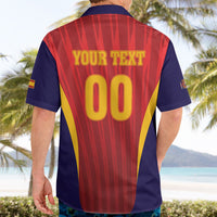 Custom Spain 2026 World Football Hawaiian Shirt Vamos La Roja