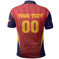 Custom Spain 2026 World Football Polo Shirt Vamos La Roja