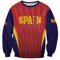 Custom Spain 2026 World Football Sweatshirt Vamos La Roja