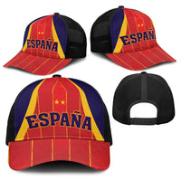 Spain 2026 World Football Baseball Net Cap Vamos Espana