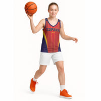 Custom Spain 2026 World Football Basketball Jersey Vamos Espana