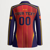Custom Spain 2026 World Football Blazer Vamos Espana