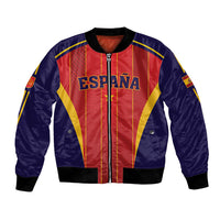 Custom Spain 2026 World Football Bomber Jacket Vamos Espana