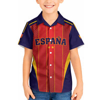 Custom Spain 2026 World Football Hawaiian Shirt Vamos Espana