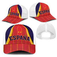 Spain 2026 World Football Mesh Trucker Cap Vamos Espana