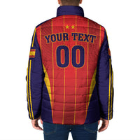 Custom Spain 2026 World Football Padded Jacket Vamos Espana
