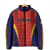 Custom Spain 2026 World Football Padded Jacket Vamos Espana