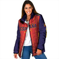 Custom Spain 2026 World Football Padded Jacket Vamos Espana