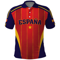 Custom Spain 2026 World Football Polo Shirt Vamos Espana