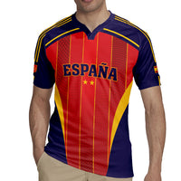 Custom Spain 2026 World Football Rugby Jersey Vamos Espana