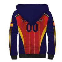 Custom Spain 2026 World Football Sherpa Hoodie Vamos Espana