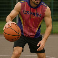 Custom Spain 2026 World Football Sleeveless Hoodie Vamos Espana