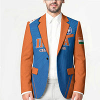Custom India 2026 World Cricket Blazer Women in Blue Go Champions