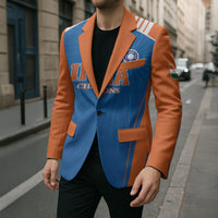 Custom India 2026 World Cricket Blazer Women in Blue Go Champions