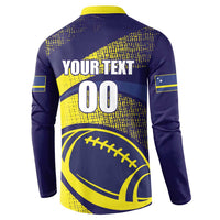 Custom Rugby Curacao Button Sweatshirt Korsou Go Champion - Wonder Print Shop