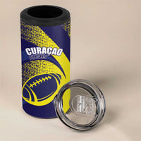 Custom Rugby Curacao 4 in 1 Can Cooler Tumbler Korsou Go Champion - Wonder Print Shop