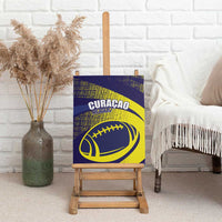 Rugby Curacao Canvas Wall Art Korsou Go Champion - Wonder Print Shop