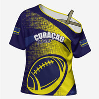 Rugby Curacao Cross Shoulder Shirt Korsou Go Champion - Wonder Print Shop