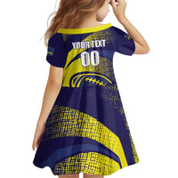 Custom Rugby Curacao Family Matching Off Shoulder Maxi Dress and Hawaiian Shirt Korsou Go Champion - Wonder Print Shop