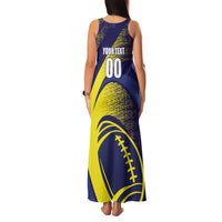 Custom Rugby Curacao Family Matching Tank Maxi Dress and Hawaiian Shirt Korsou Go Champion - Wonder Print Shop