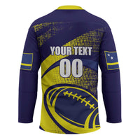 Rugby Curacao Hockey Jersey Korsou Go Champion - Wonder Print Shop