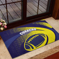 Rugby Curacao Rubber Doormat Korsou Go Champion - Wonder Print Shop