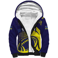 Custom Rugby Curacao Sherpa Hoodie Korsou Go Champion - Wonder Print Shop