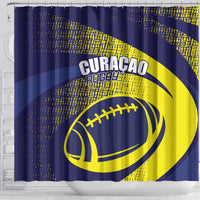 Rugby Curacao Shower Curtain Korsou Go Champion - Wonder Print Shop