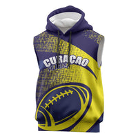 Rugby Curacao Sleeveless Hoodie Korsou Go Champion - Wonder Print Shop