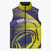 Rugby Curacao Sleeveless Puffer Jacket Korsou Go Champion - Wonder Print Shop