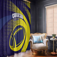 Rugby Curacao Window Curtain Korsou Go Champion - Wonder Print Shop
