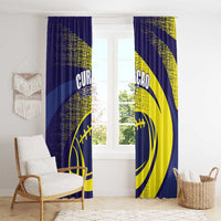 Rugby Curacao Window Curtain Korsou Go Champion - Wonder Print Shop