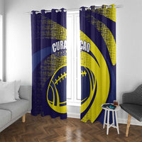 Rugby Curacao Window Curtain Korsou Go Champion - Wonder Print Shop