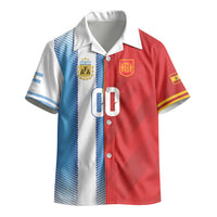 Custom Espana Argentina 2026 Kid Hawaiian Shirt Copa Mundial Final
