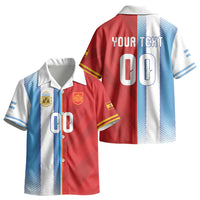 Custom Espana Argentina 2026 Kid Hawaiian Shirt Copa Mundial Final