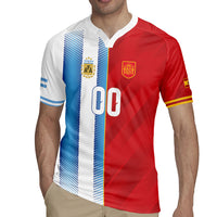 Custom Espana Argentina 2026 Rugby Jersey Copa Mundial Final