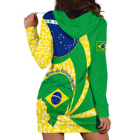 Brazil Independence Day Hoodie Dress Sete de Setembro Flag Style - Wonder Print Shop