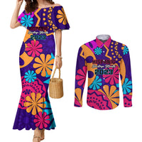 united-states-national-hispanic-heritage-month-couples-matching-mermaid-dress-and-long-sleeve-button-shirts-mes-nacional-de-la-herencia-hispana-special-version