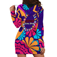 United States National Hispanic Heritage Month Hoodie Dress Mes Nacional de la Herencia Hispana Special Version - Wonder Print Shop