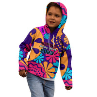 United States National Hispanic Heritage Month Kid Hoodie Mes Nacional de la Herencia Hispana Special Version - Wonder Print Shop