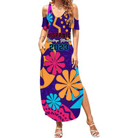United States National Hispanic Heritage Month Summer Maxi Dress Mes Nacional de la Herencia Hispana Special Version - Wonder Print Shop