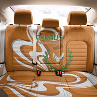 Personalized Cyprus Independence Day 1960 Back Car Seat Cover Kbrs Cumhuriyeti Curve Style - Wonder Print Shop